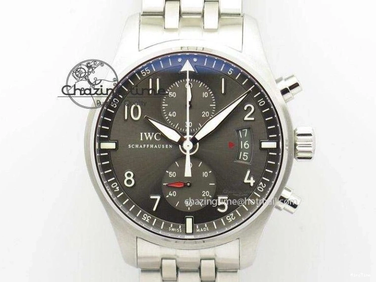 MIROTIME 0418 Efficient Mark XVIII Le Petit Prince IW327001 SS MKS 1:1 Best Edition White Dial On Leather Strap MIYOTA9015 V 7220